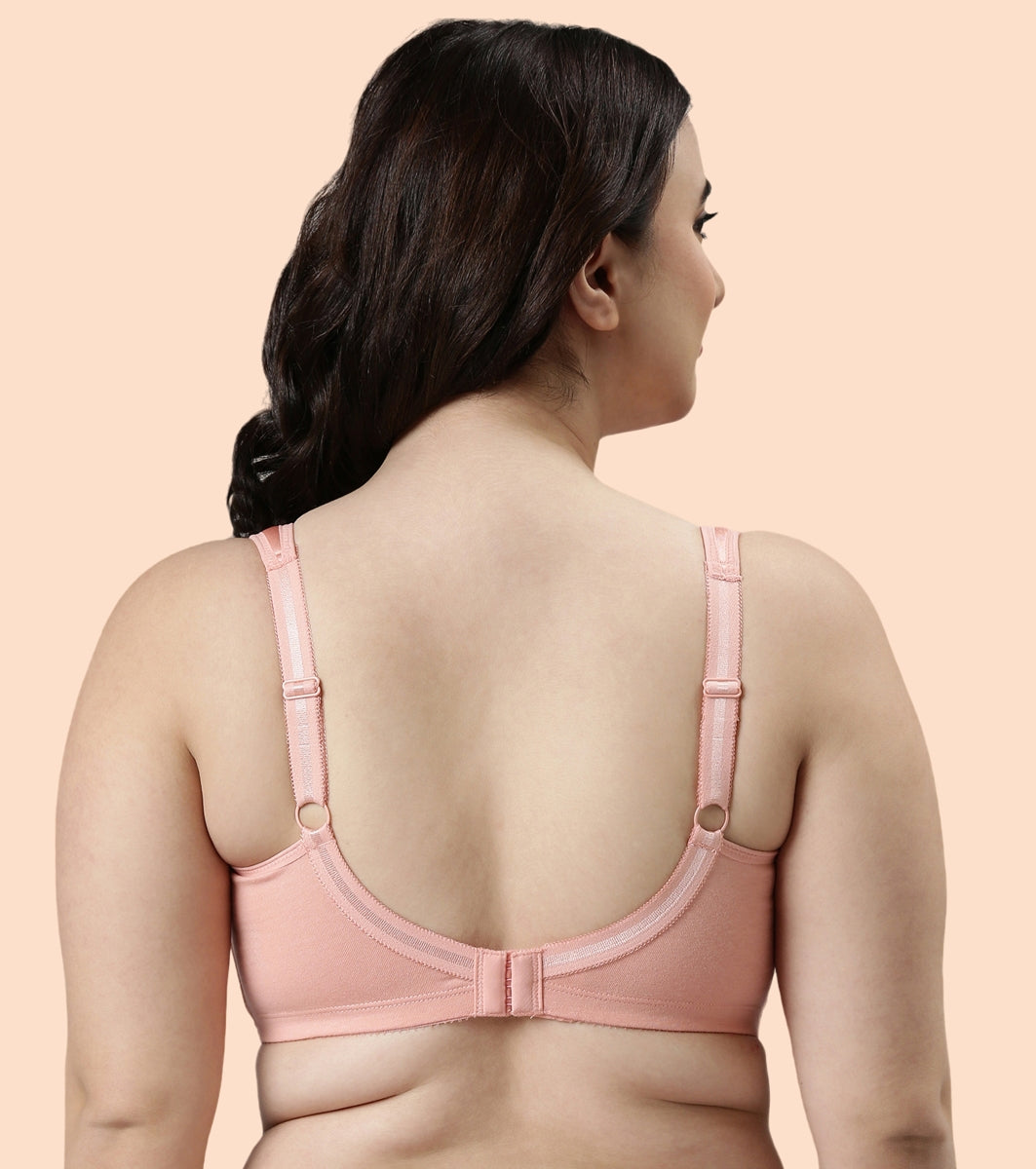 Full Support Super Lift Minimizer Bra – Peach Blush