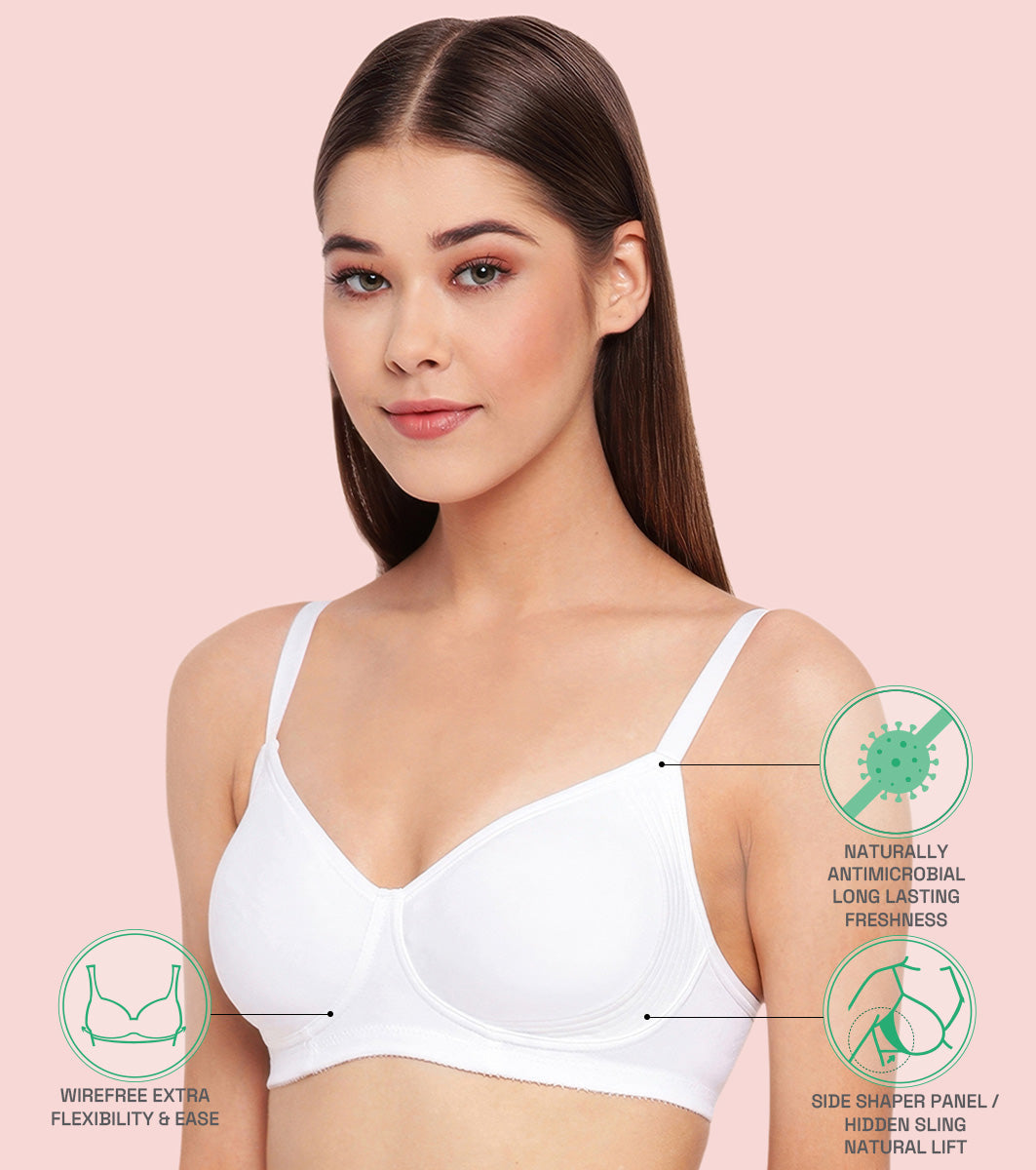 Minimizer Bra – Super Lift (White)