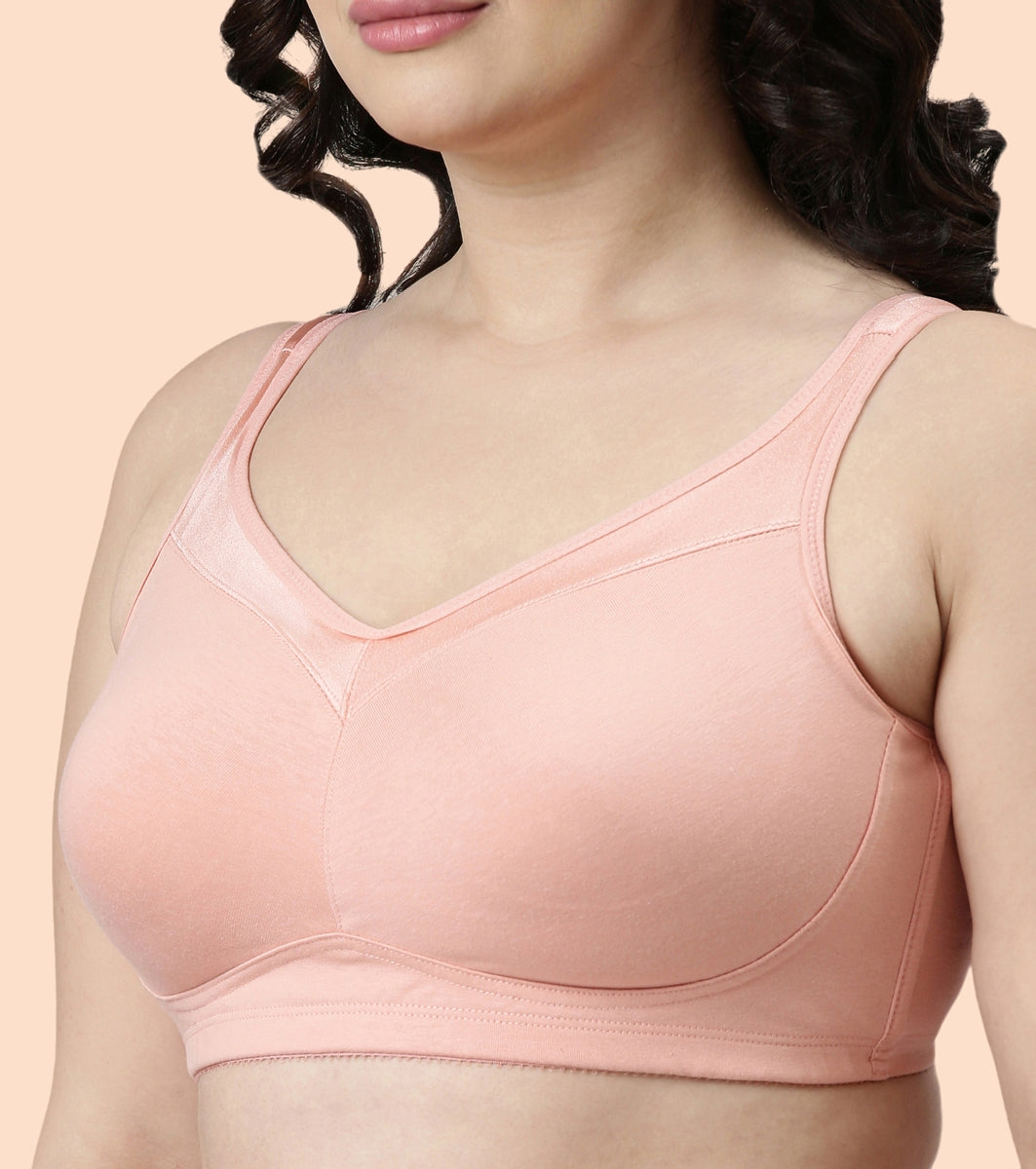 Full Support Super Lift Minimizer Bra – Peach Blush
