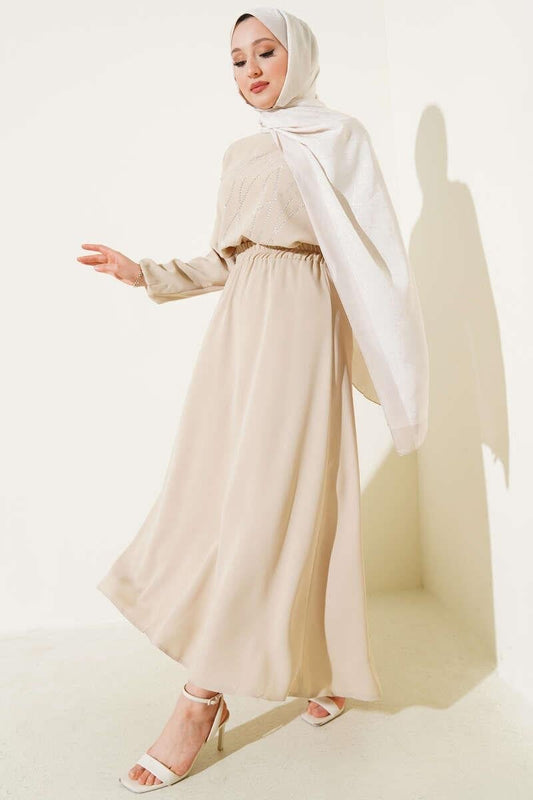 The Wavy Stone Skirted 2-Piece Set