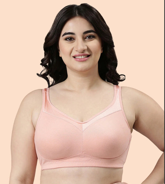 Full Support Super Lift Minimizer Bra – Peach Blush