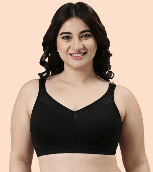 Full Support Super Lift Minimizer Bra – Black
