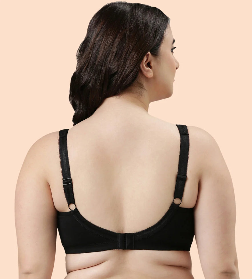 Full Support Super Lift Minimizer Bra – Black