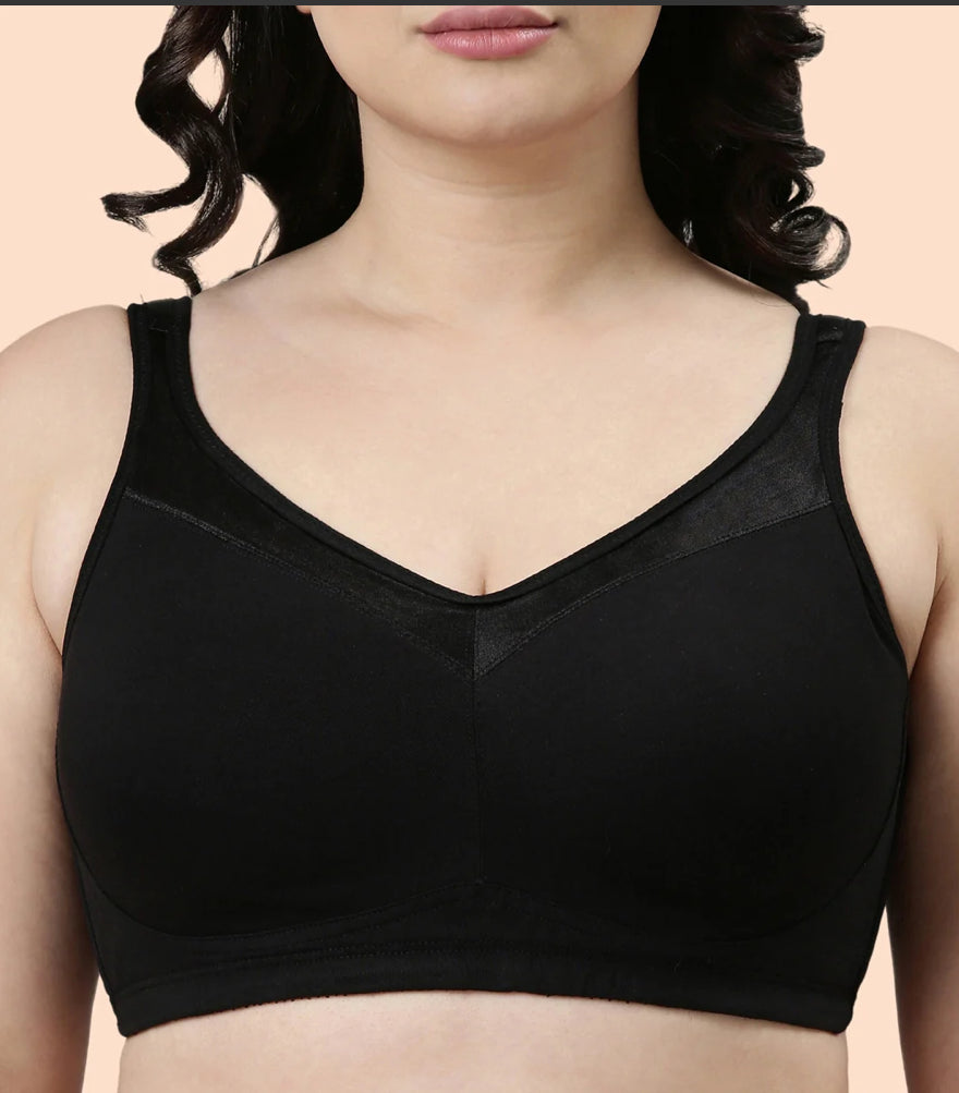 Full Support Super Lift Minimizer Bra – Black