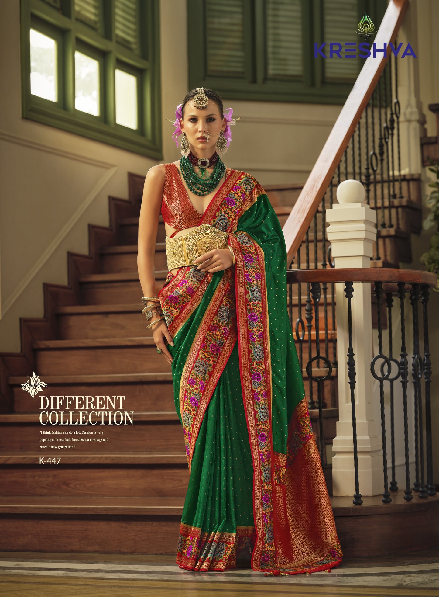 Kreshva Amaya Banarasi Silk Saree