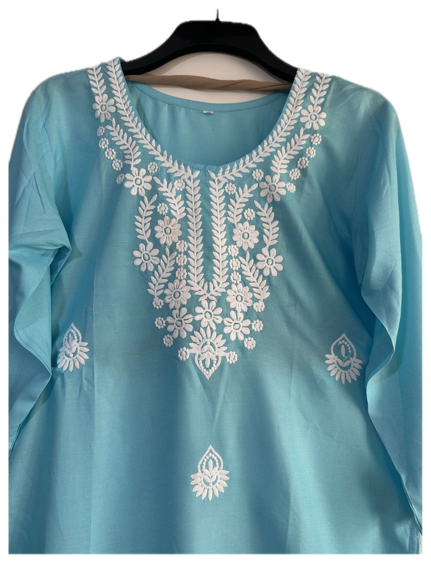 Embroidered 3-Piece Suit with Chiffon Dupatta